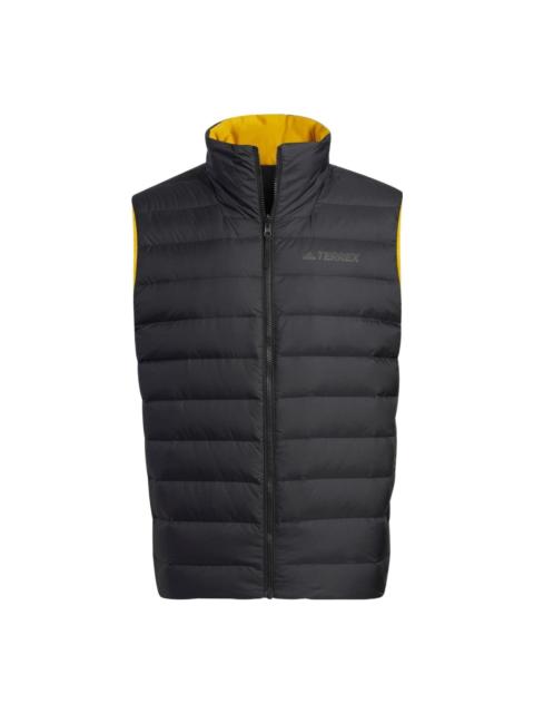 adidas Terrex Reversible Down Vest 'Yellow Black' HN2022