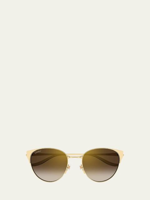 Panthère de Cartier 53mm Cat-Eye Sunglasses