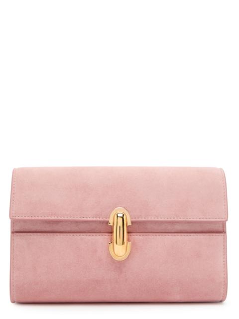 Savette Symmetry Mini Suede Cross-body bag