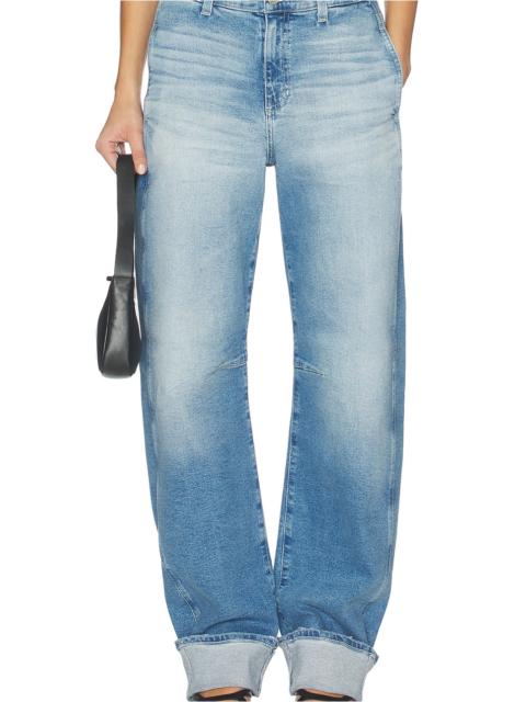 Mercer High Rise Barrel Extended Jeans