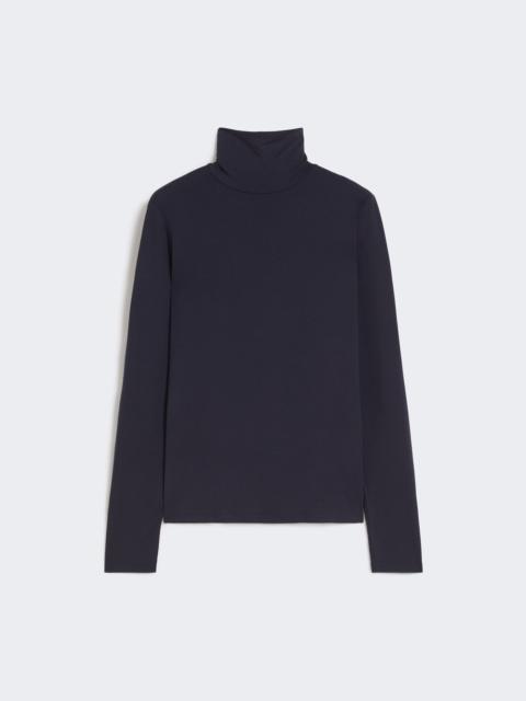 MULTIF Stretch viscose turtleneck