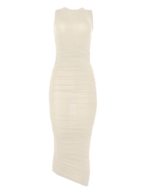 drape midi dress