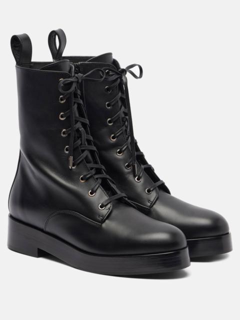 Ben 20 leather combat boots