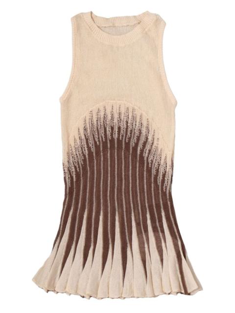 ribbed sleeveless top
