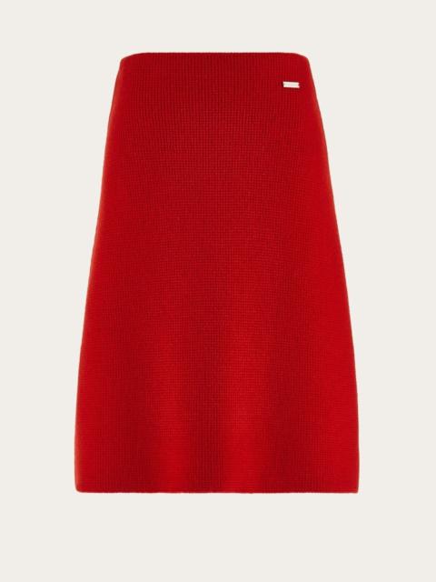 KNITTED SKIRT