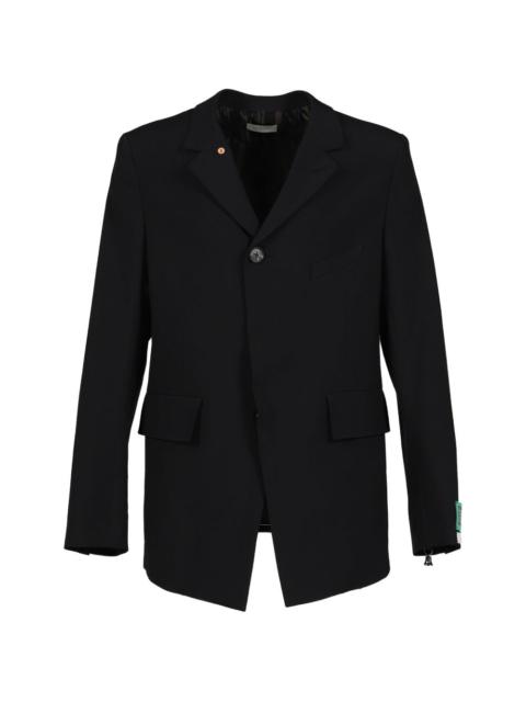 button single-breasted jacket