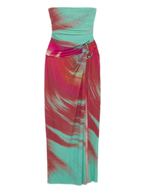 Emma strapless maxi dress