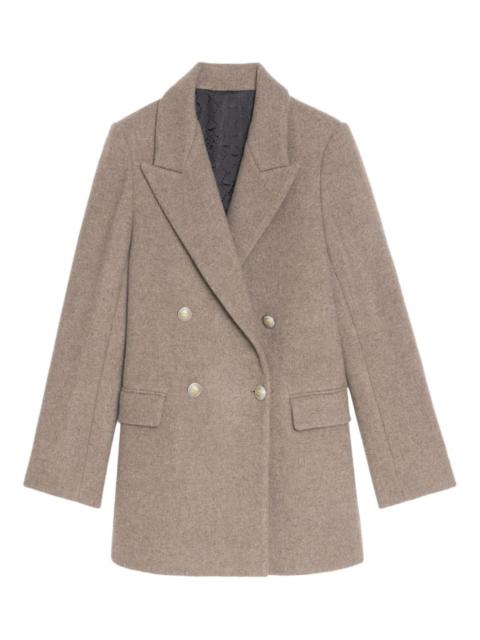 Miew double-breasted buttoned coat