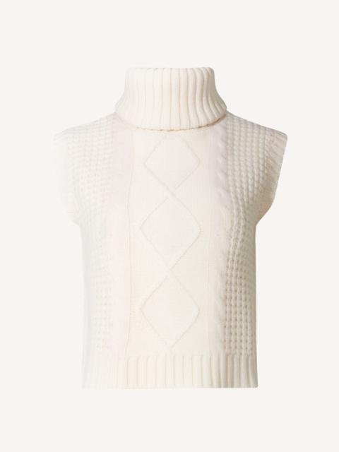 Crystal Merino Wool Sleeveless Tank