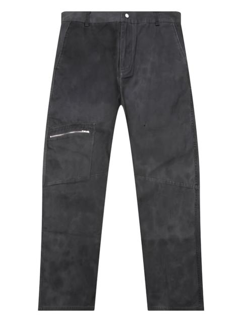washed cotton trousers