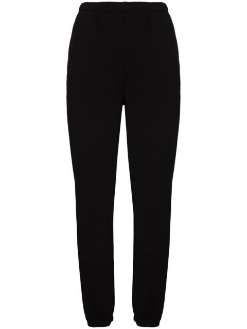 tapered cotton track pants