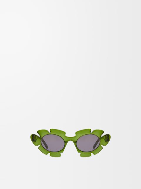 Flower sunglasses in injected nylon