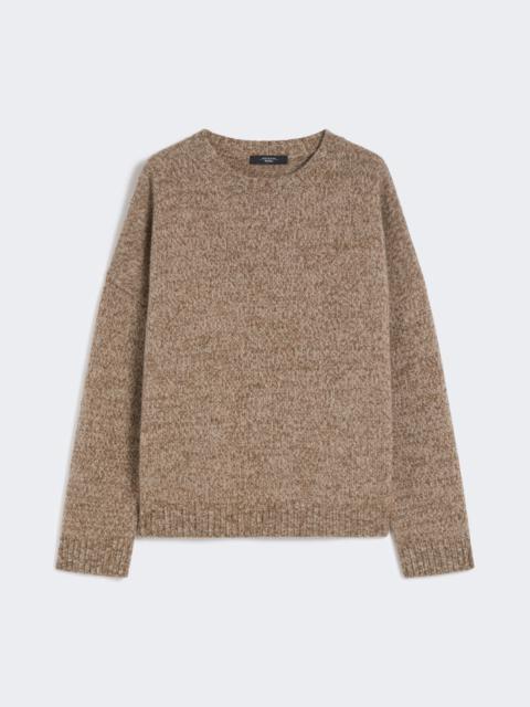 SIBARI Crew-neck cotton and wool knit jumper