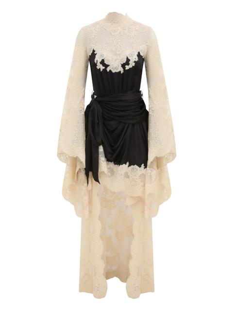 mini lace dress long sleeve Women's Letisha Long Sleeve Mini Dress Black in Size XS by Outcast main image 1