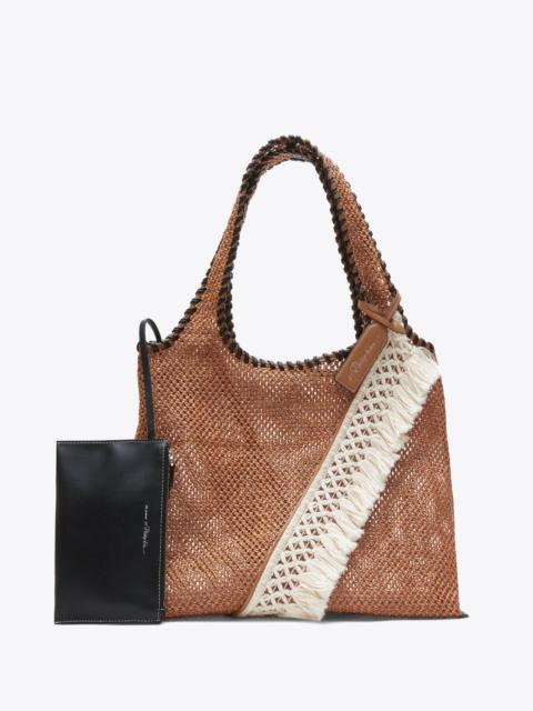 Raffia Fringe Market Tote