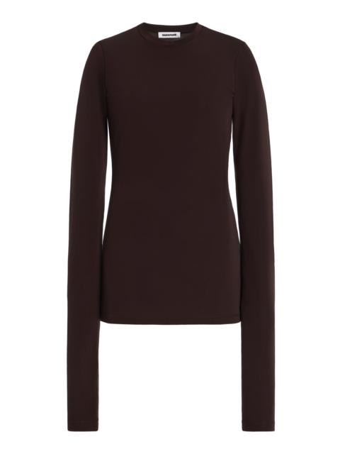 Camren Jersey Top brown