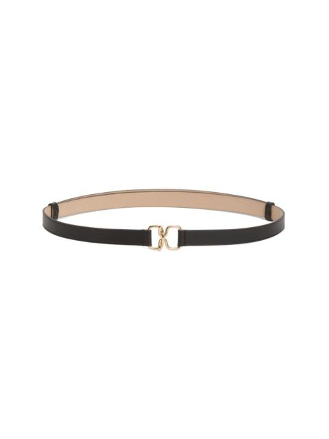 leather crossover belt