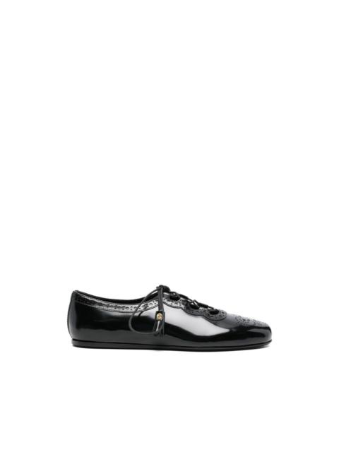 tassel brogue ballet