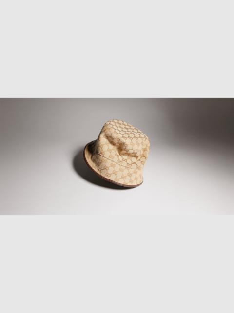 GG cotton canvas bucket hat