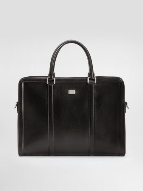 Calfskin briefcase