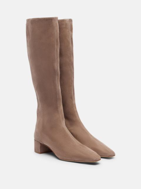 Saint Honoré 35 suede knee-high boots