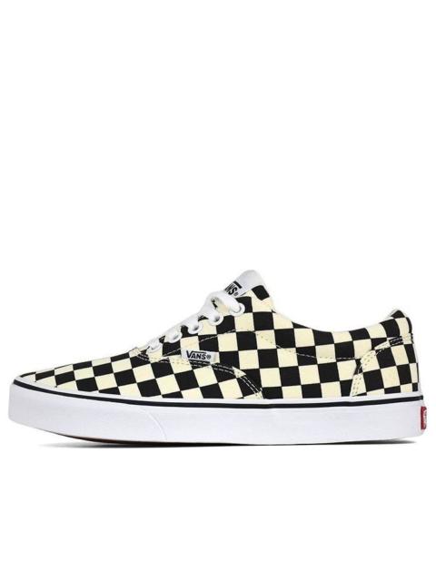 Vans Doheny Lace Up Checkboard 'Black Yellow' VN0A3MTFIB8