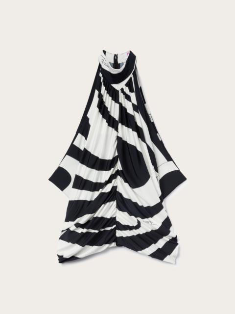 MARMO PRINT SLEEVELESS TOP