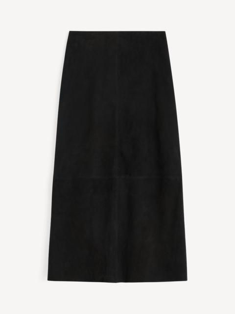 Palomie Suede maxi skirt