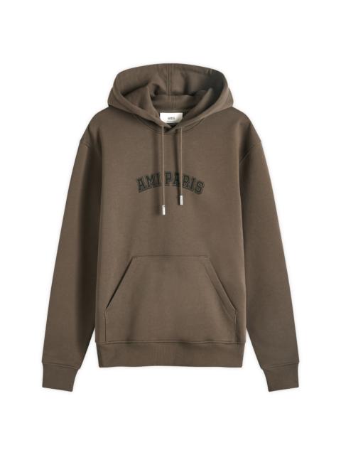 AMI Paris College Logo Hoodie