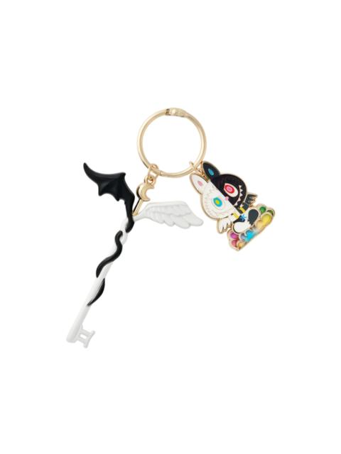 Pop Mart The Monsters Labubu Constellation Series Gemini Key Pendant