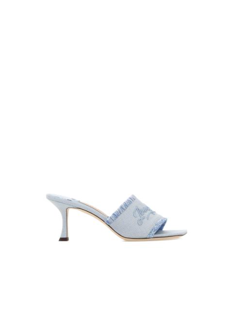 Alexia frayed sandals