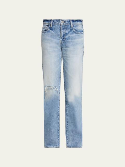 Deland Slim Straight Jeans