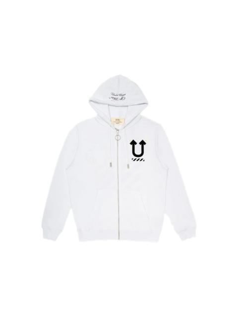 OFF-WHITE Undercover Skeleton RVRS Zipped Hoodie White/Multicolor