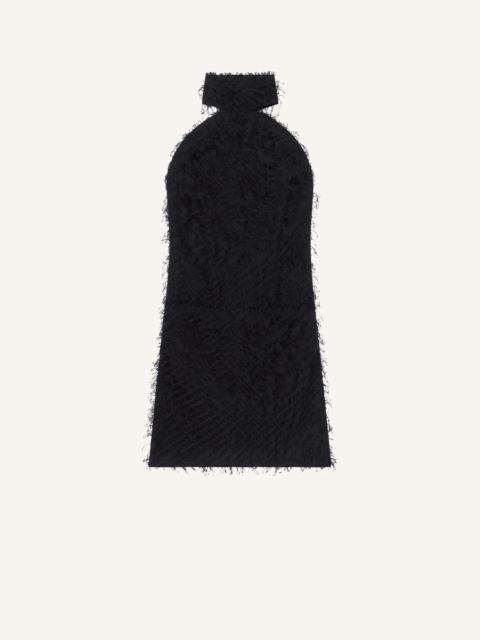 ILLUSION CIRCLE SHIVERING DRESS