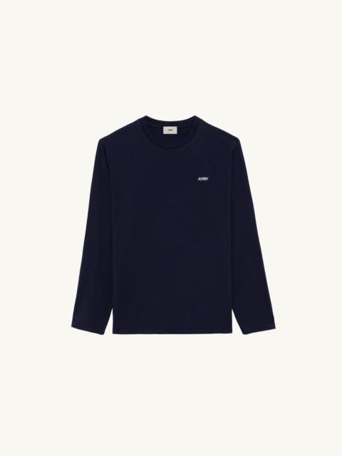 UNISEX LONG-SLEEVE EMBROIDERED AUTRY LOGO TEE