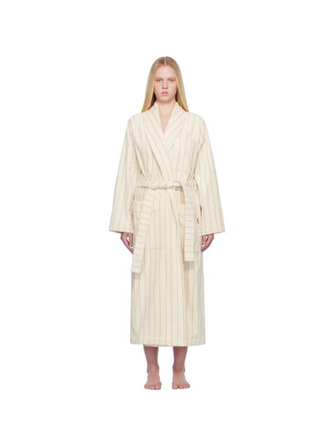 Beige Terry Classic Bathrobe