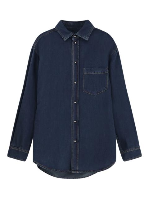 Anne buttoned denim shirt