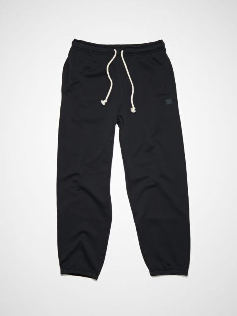 Cotton sweatpants - Black