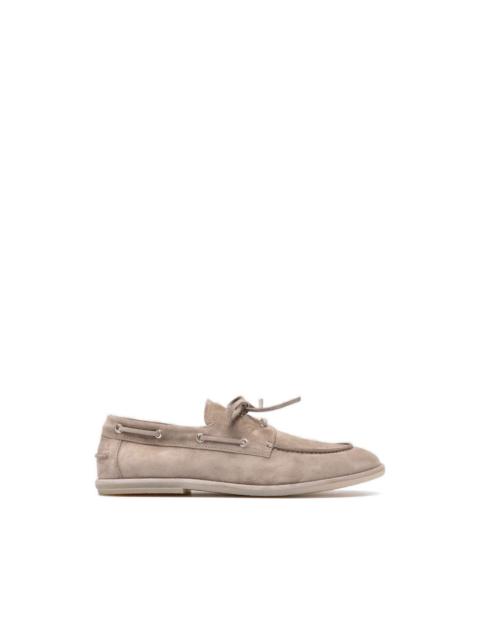Love 101 suede boat shoes