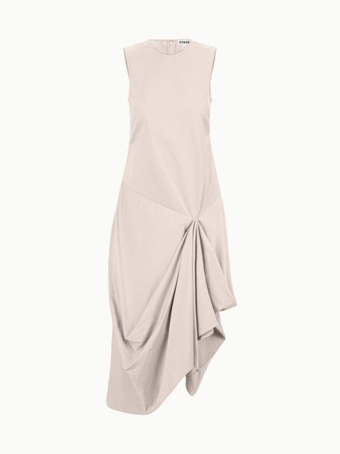 STAUD VIOLA DRESS FAWN