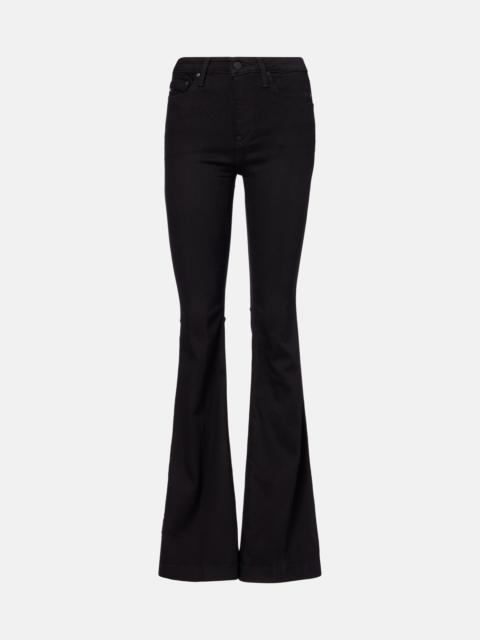Tropea high-rise flare jeans