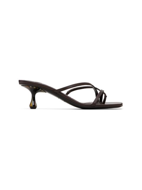 Brown Etana 50 Heeled Sandals