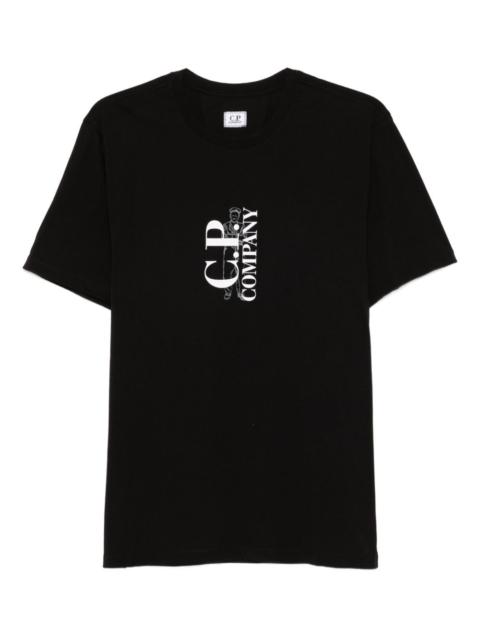 logo-print cotton T-shirt