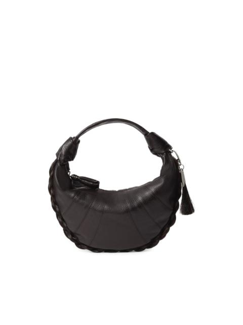 mini Fortune Croissant topstitched tote bag