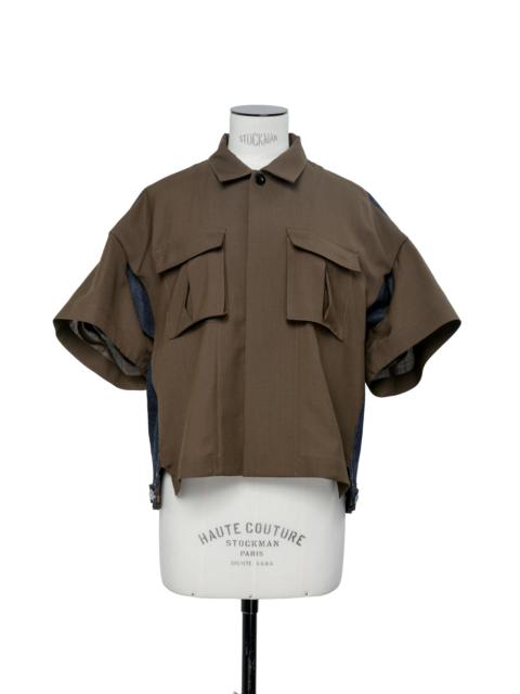 Suiting x Denim Shirt