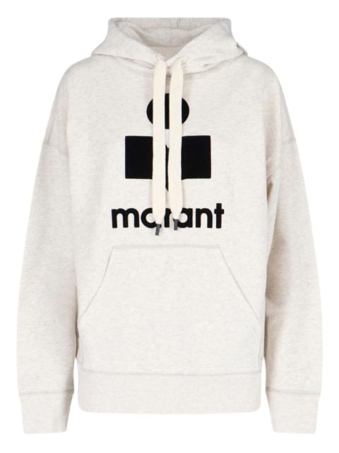 Mansel logo hooded hoodie