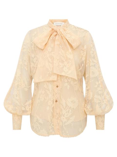 VALIANT LACE PUSSYBOW BLOUSE