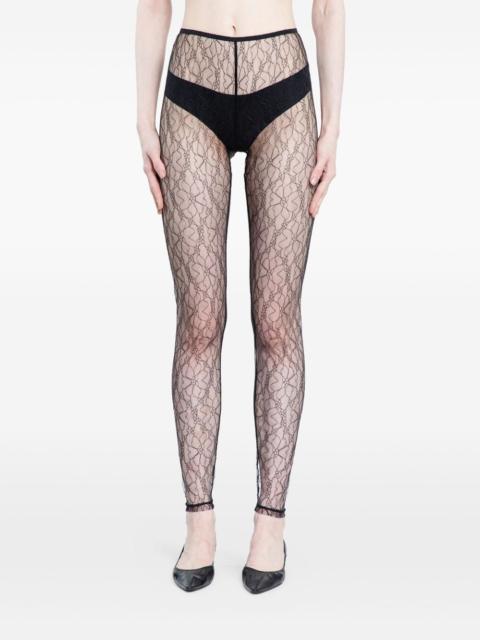 Dream lace-pattern leggings