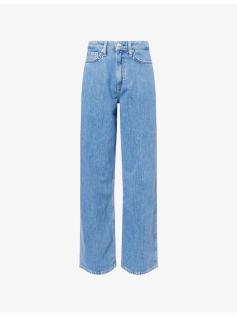 The Logan Wide-Leg Denim Jeans