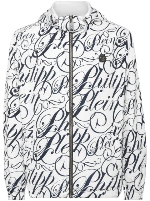 logo-print jacket
